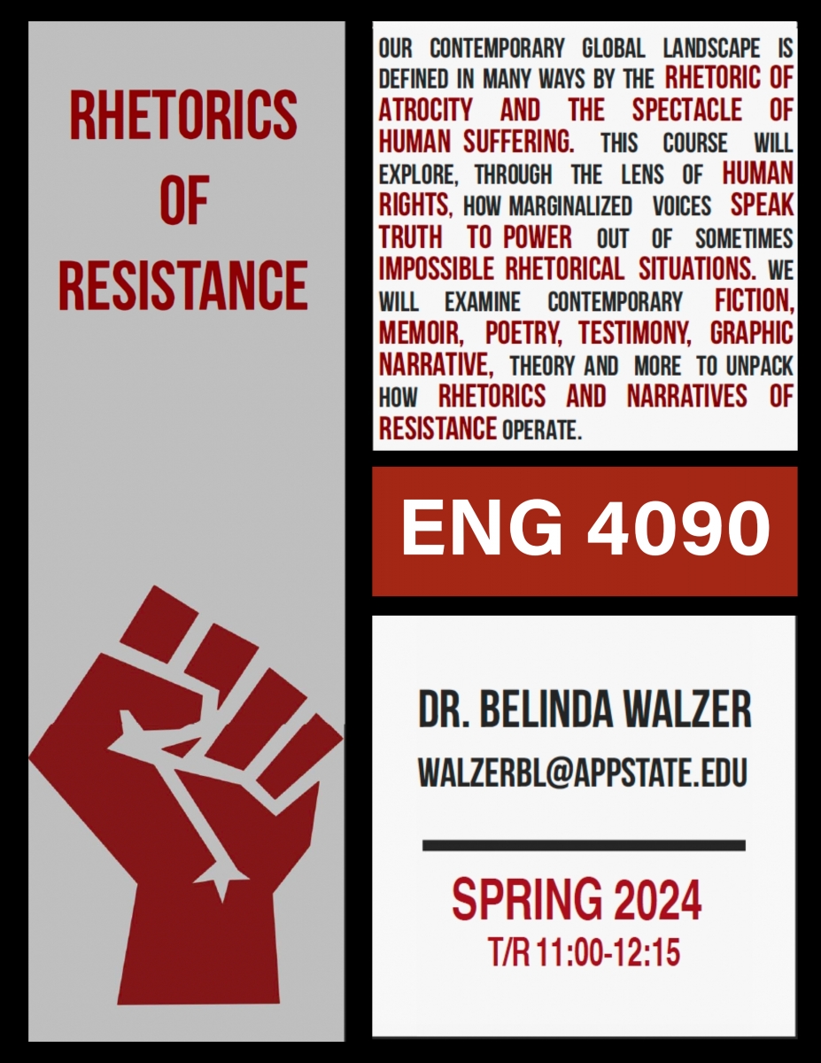 ENG 4090 Rhetorics of Resistance