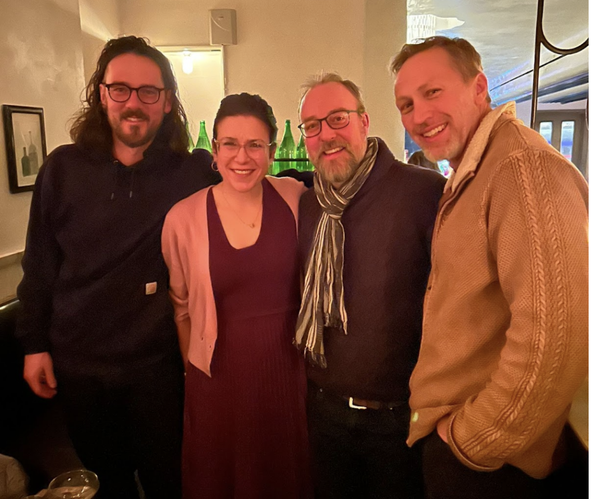 Faculty and Emily Nemens