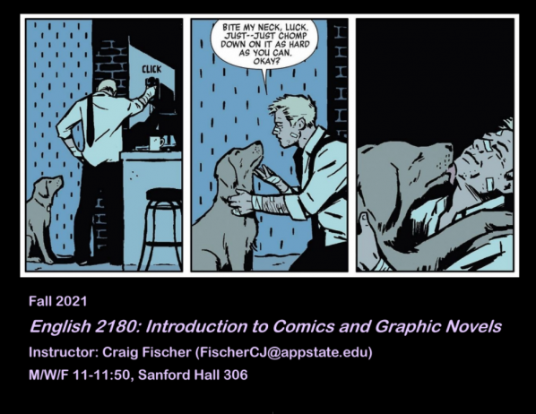 English 2180: Introduction to Comics and Graphic Novels
