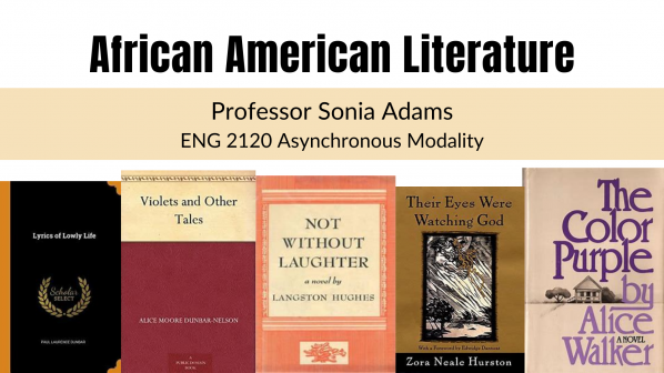 ENG 2120 African American Literature - Adams (Spring 2023)