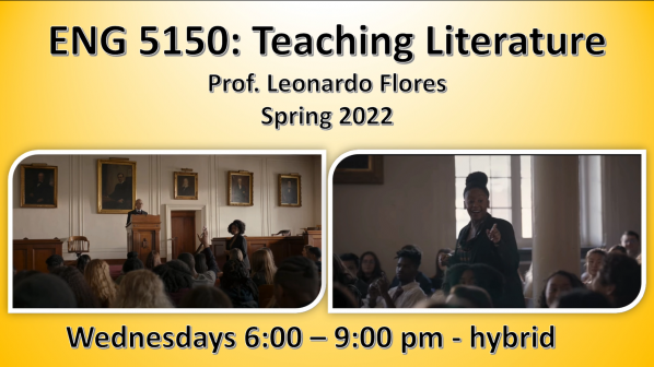 ENG 5150: Teaching Literature Flyer