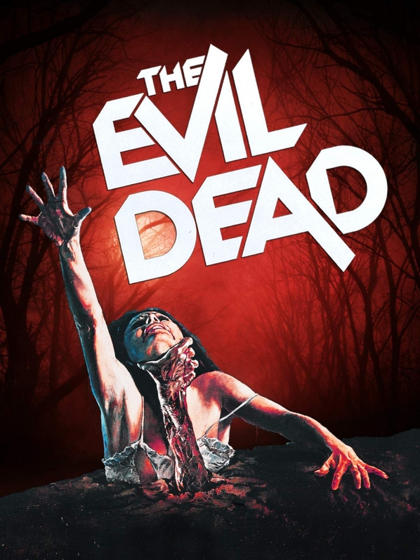 Movie poster for The Evil Dead.