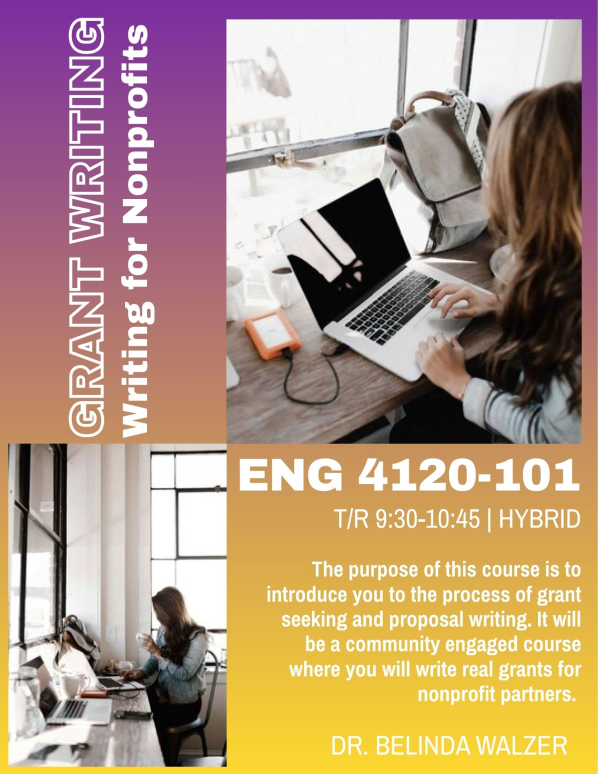 Image of course flyer, which has the same information as the post.