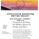 Image of course flyer, which has the same information as the post.