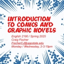 ENG 2180: Introduction to Comics and Graphics Novels, with Dr. Craig Fischer