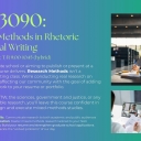 ENG 3090: Research Methods in Rhetoric & Technical Writing (Dr. Sarah Long)