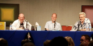 Picture of Craig Fischer, Chris Ware, and Eddie Campbell