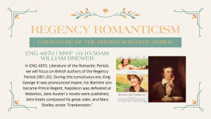ENG 4870- Literature of the British Romantic Period promo slide