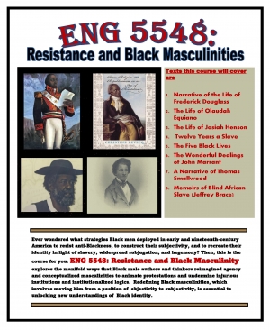 ENG 5448 Resistance and Black Masculinities