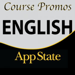 English Department Logo with Course Promos