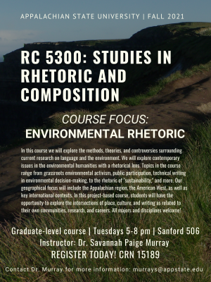 RC 5300: Studies in Rhetoric and Composition
